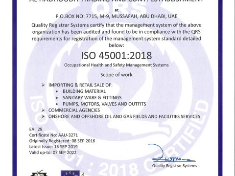 ISO 45001:2018